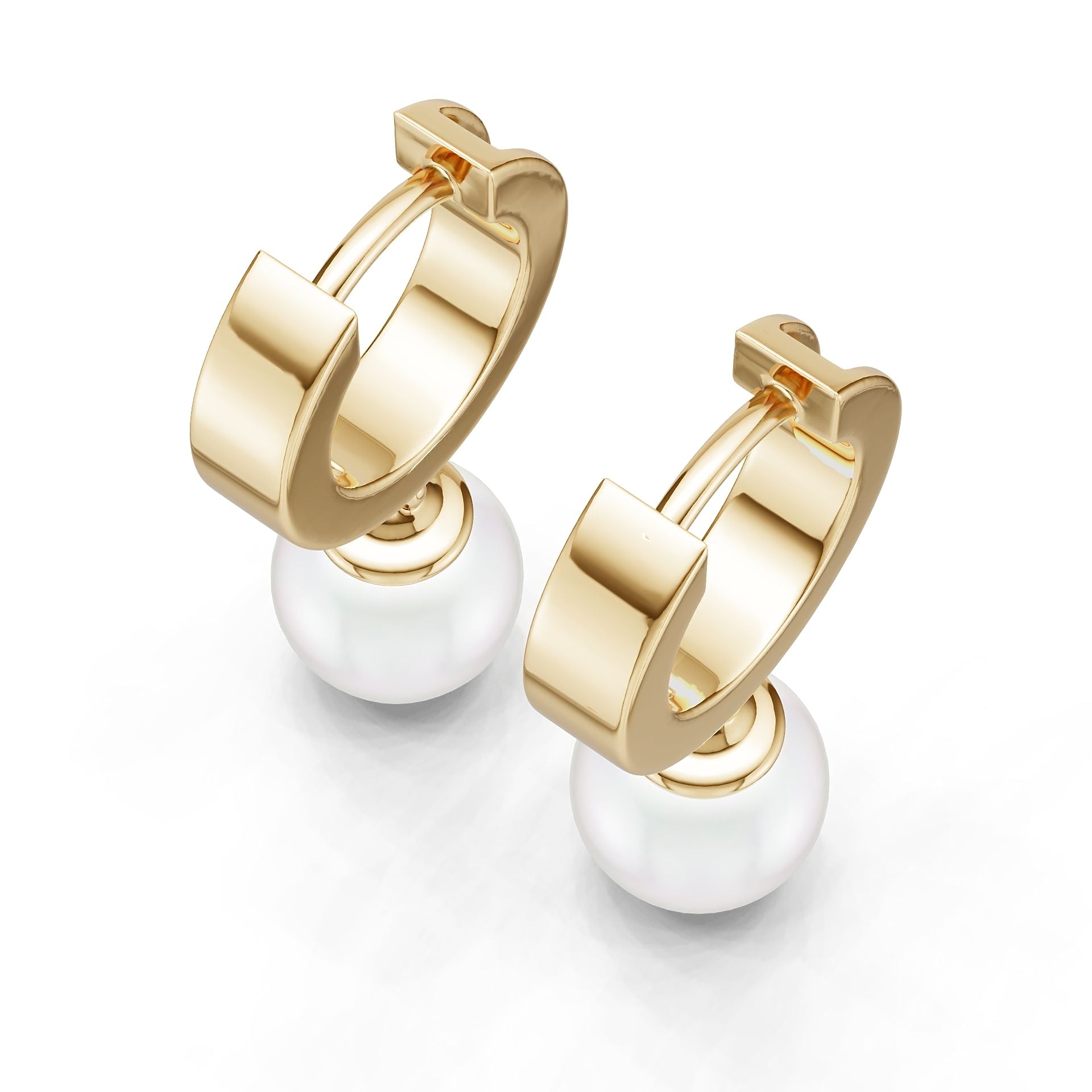 14K Gold Semi Mount Earrings Setting Round Ro 9x9mm Syz Jewelry