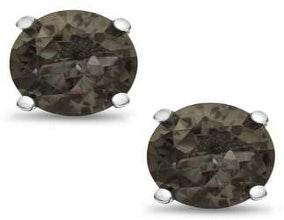 Platinum Semi Mount Earrings Setting Round RD 8x8mm DHJ