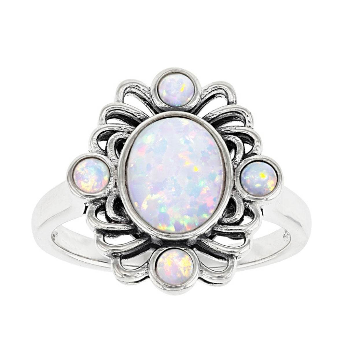 14K Gold Semi Mount Ring Setting Oval OV 10X8mm Cabochon DHJ