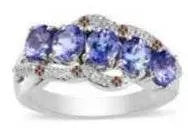 10K Gold Semi Mount Ring Setting Oval OV 5X4mm Moissanite Accent DHJ