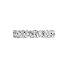 Platinum Semi Mount Ring Setting Oval OV 4X3mm Diamond Accent DHJ