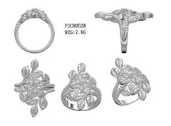 10K Gold Semi Mount Ring Setting Round RD Band圈戒mm DHJ