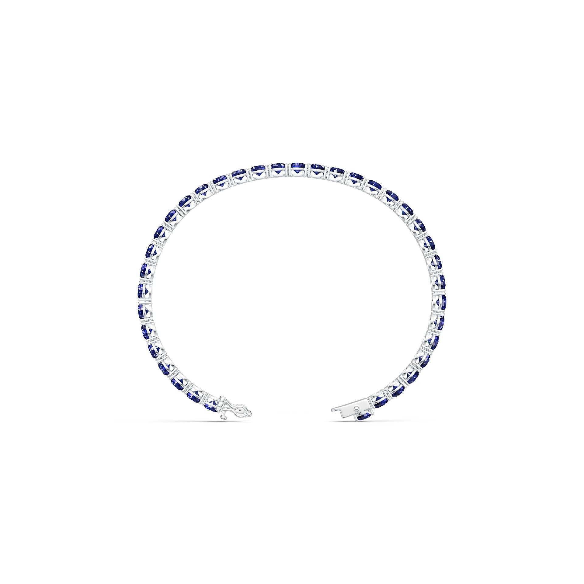 10K Gold Semi Mount Tennis Bracelet Setting Round RD 5x5mm Syzjewelry