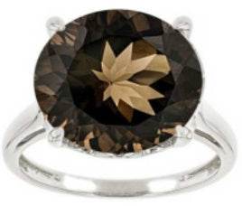 10K Gold Semi Mount Ring Setting Round RD 12x12mm DHJ