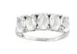 18K Gold Semi Mount Ring Setting Round RD Band圈戒mm DHJ