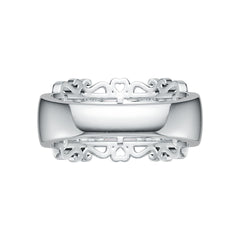 14K Gold Semi Mount Ring Setting Round RD 8x8mm Diamond Accent DHJ