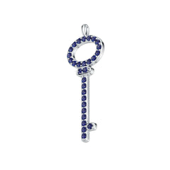 Sterling Silver Semi Mount Pendant Setting Round Rd DHJ