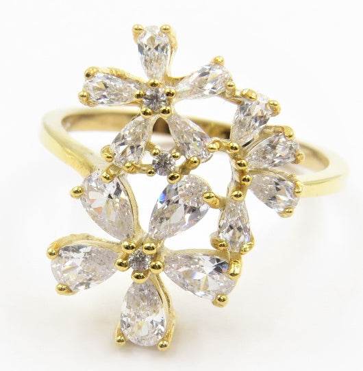 Platinum Semi Mount Ring Setting Pear PE 5x3mm PE 4x2mm Diamond Accent DHJ