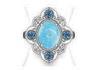 10K Gold Semi Mount Ring Setting Oval OV 8X6mm Cabochon Moissanite Accent DHJ