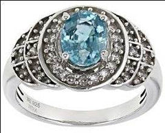 14K Gold Semi Mount Ring Setting Oval OV 8X6mm Diamond Accent DHJ