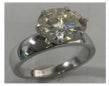 14K Gold Semi Mount Ring Setting Round RD 10.5mm Solitaire DHJ