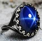 18K Gold Semi Mount Ring Setting Oval OV 11X9mm Cabochon Split Shank Art Nouveau DHJ