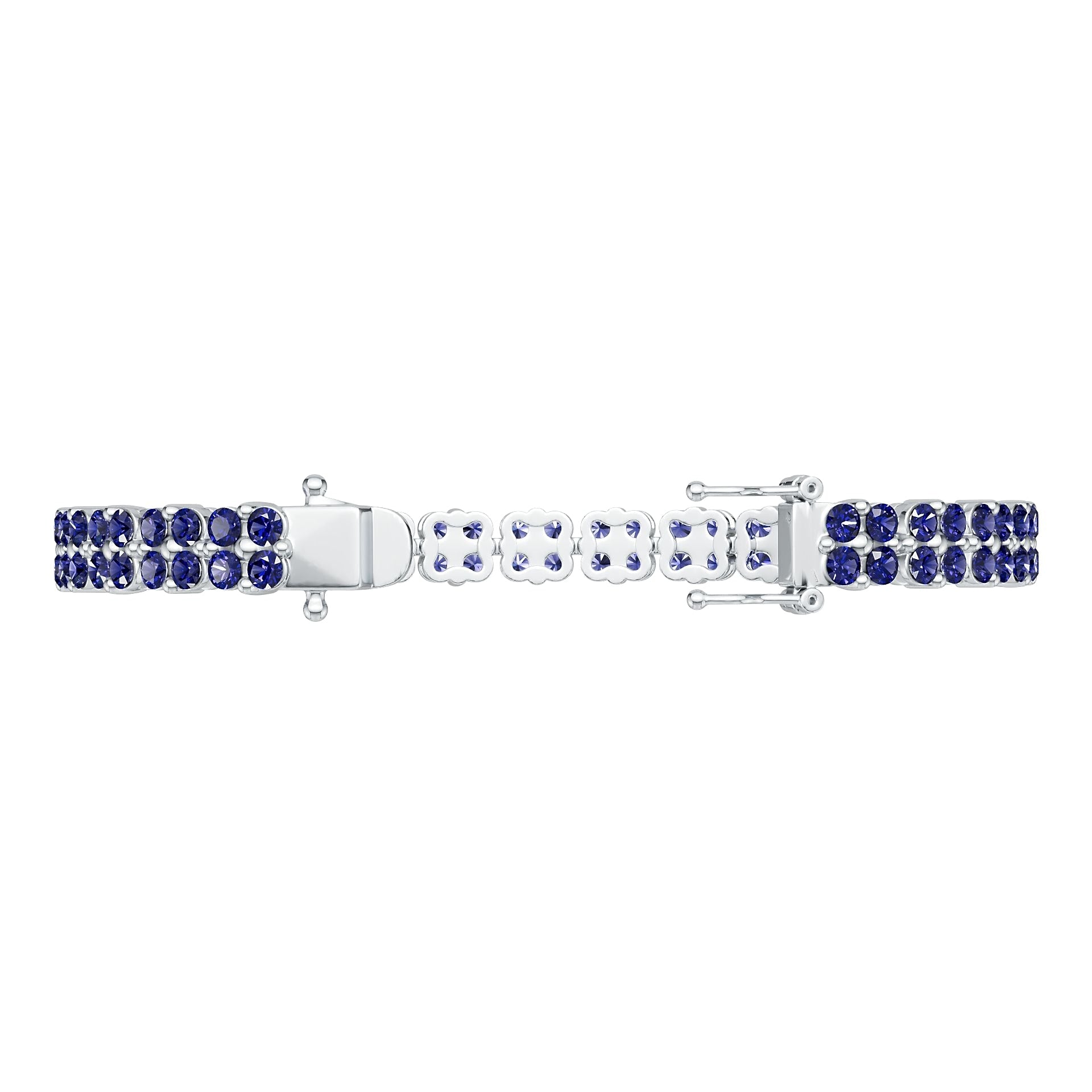 Sterling Silver Semi Mount Bracelet Setting Round Rd DHJ