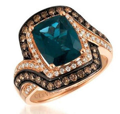 Platinum Semi Mount Ring Setting Cushion CU 11X9mm Diamond Accent DHJ