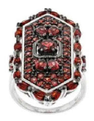 18K Gold Semi Mount Ring Setting Round RD 5x5mm PE 4x2mm Diamond Accent DHJ