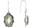 14K Gold Semi Mount Earrings Setting Oval OV 14X10mm DHJ