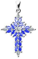 18K Gold Semi Mount Pendant Setting Marquise MQ 4X2mm RD 3.5mm DHJ