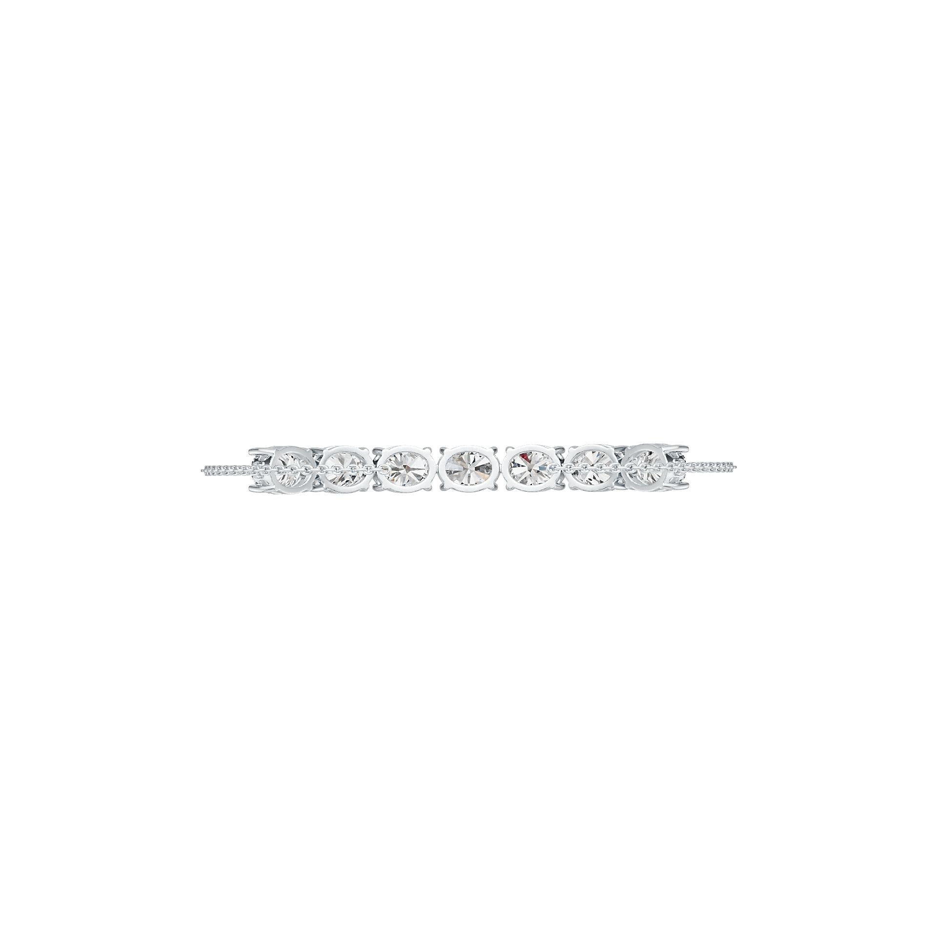 10K Gold Semi Mount Bracelet Setting Oval OV 9x7mm Syzjewelry