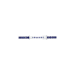 Platinum Semi Mount Tennis Bracelet Setting Round RD 5x5mm Syzjewelry