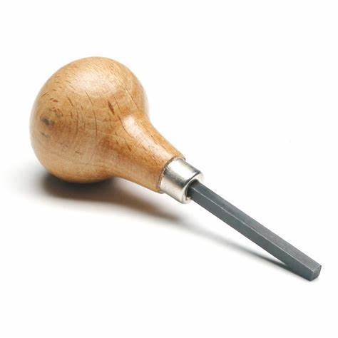 Jewellers Stone Setting Square Steel Pusher 100mm long & 5mm Square End - Syzjewelry