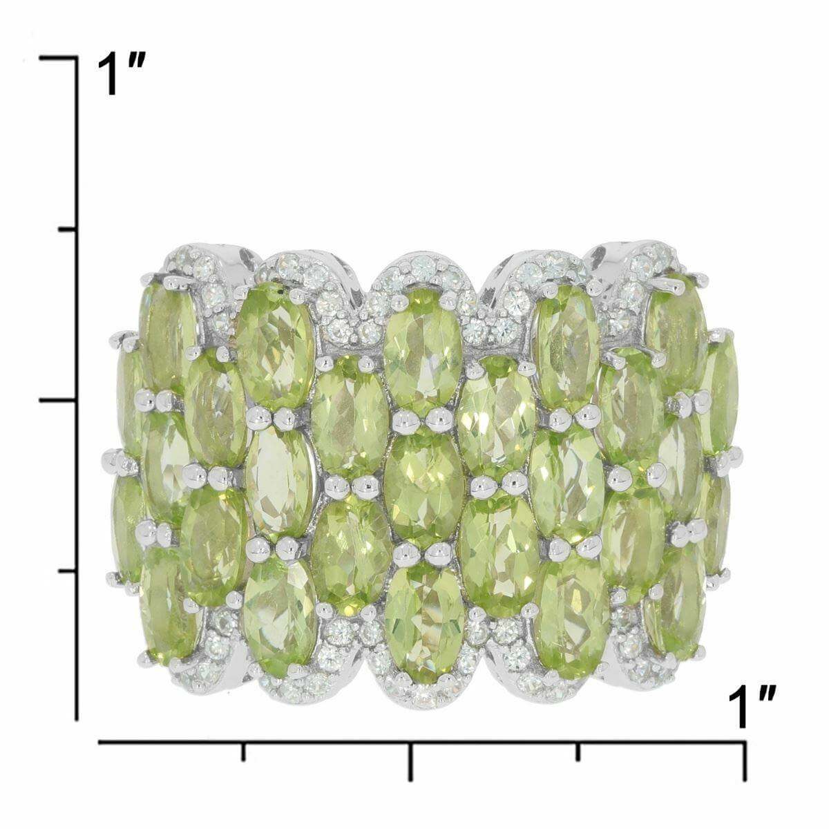 Sterling Silver Semi Mount Ring Setting OV 5X3mm White Topaz N0288PJC2689R - Syzjewelry