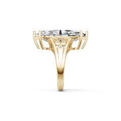 Sterling Silver Semi Mount Ring Setting Marquise MQ 18X9mm DHJ