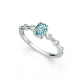 Platinum Semi Mount Ring Setting Oval OV 12.12x9.10x6.36mm with SI1/SI2 Natural Diamonds Size 9