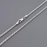 Sterling Silver Semi Mount Ring Setting Round RD 6x6mm