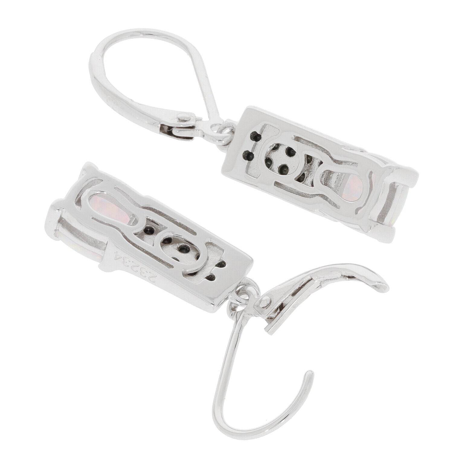 Sterling Silver Semi Mount Earrings Setting Cab Cushion CU 6x6mm - Syzjewelry