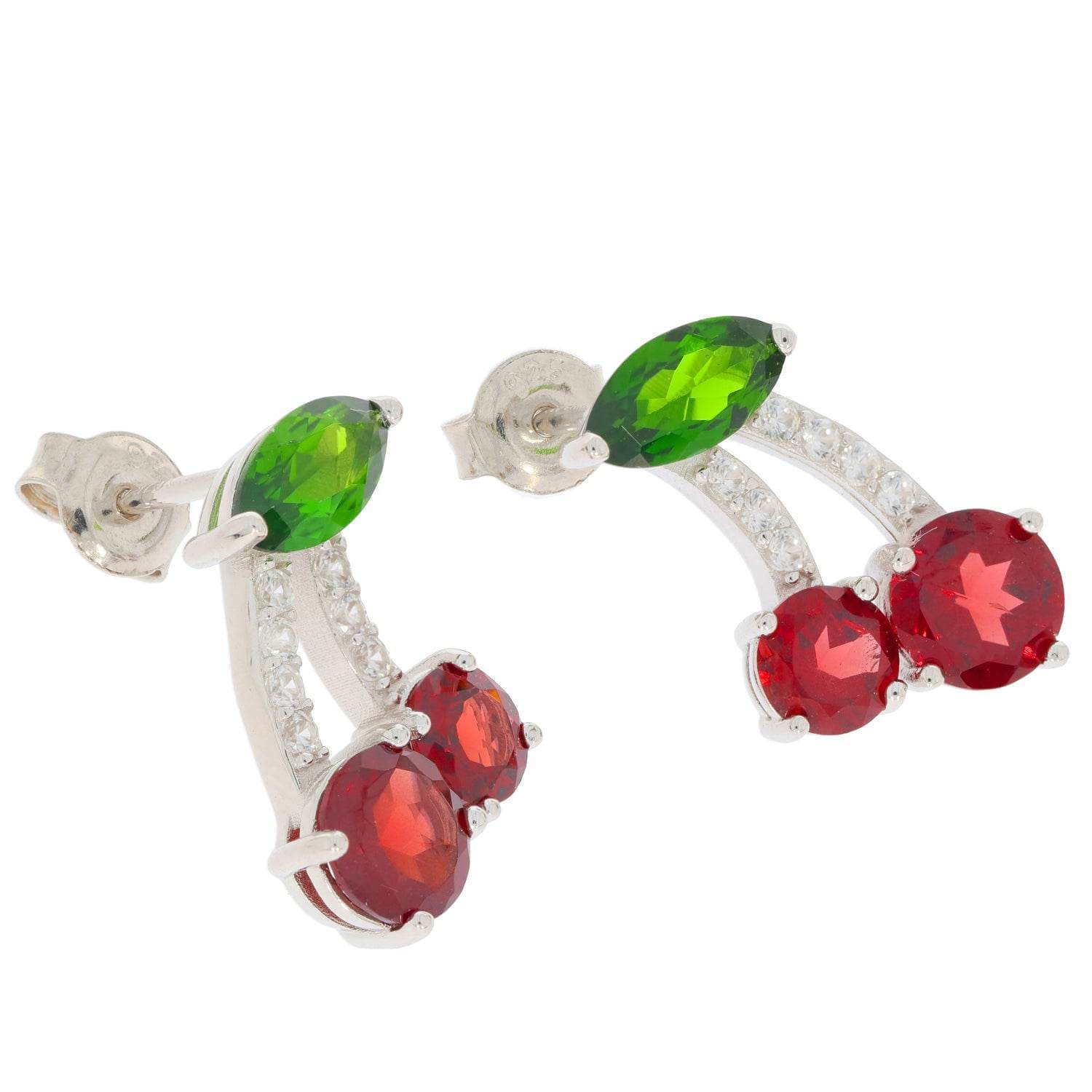 Sterling Silver Semi Mount Earrings Setting Marquise MQ 8X4mm - Syzjewelry