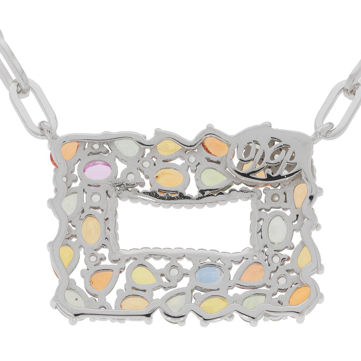 Sterling Silver Semi Mount Necklace Setting Oval OV 4X3mm - Syzjewelry