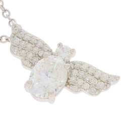 Sterling Silver Semi Mount Pendant Setting Oval OV 7X5mm Bee - Syzjewelry