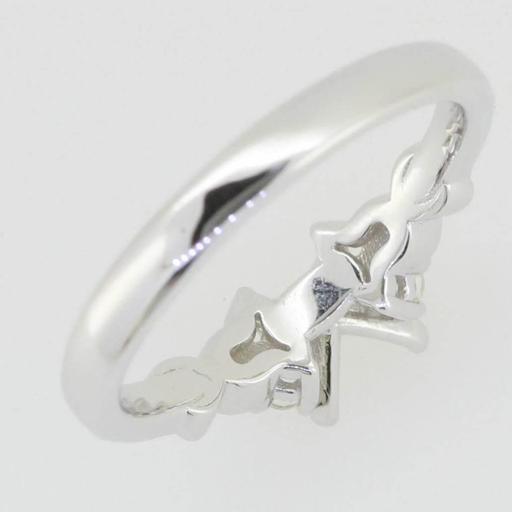 Sterling Silver Semi Mount Ring Setting Cushion CU 5x5mm White Topaz GTL2033 - Syzjewelry