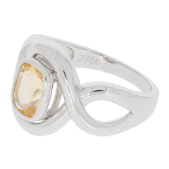 Sterling Silver Semi Mount Ring Setting Cushion CU 8X6mm - Syzjewelry