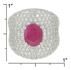 Sterling Silver Semi Mount Ring Setting Oval OV 10x8mm Topaz Dome Ring 3360 - Syzjewelry