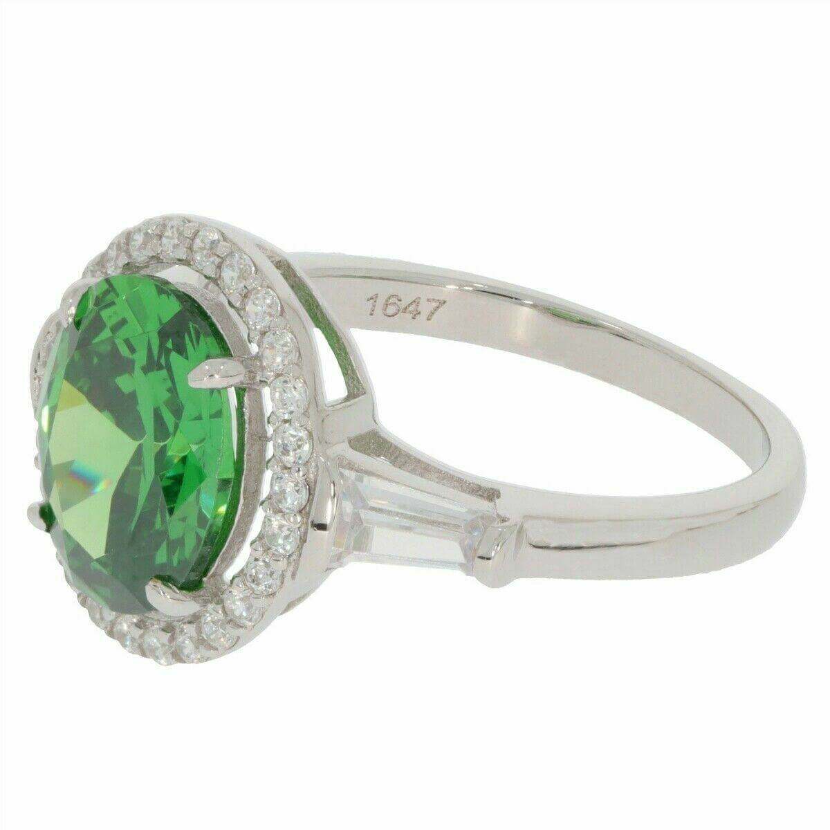 Sterling Silver Semi Mount Ring Setting Oval OV 10x8mm White Topaz Halo - Syzjewelry