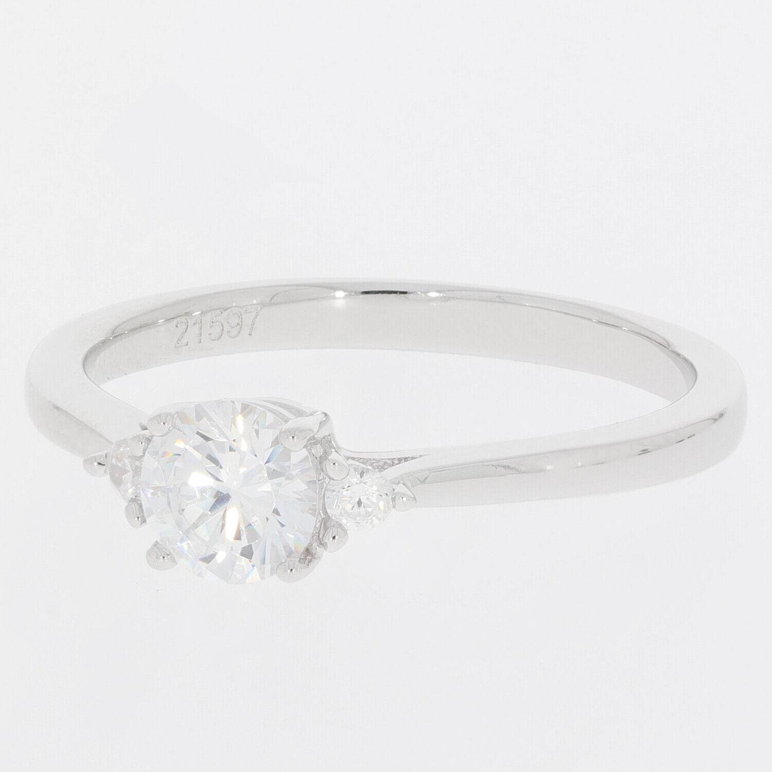 Sterling Silver Semi Mount Ring Setting Round RD 5X5mm - Syzjewelry