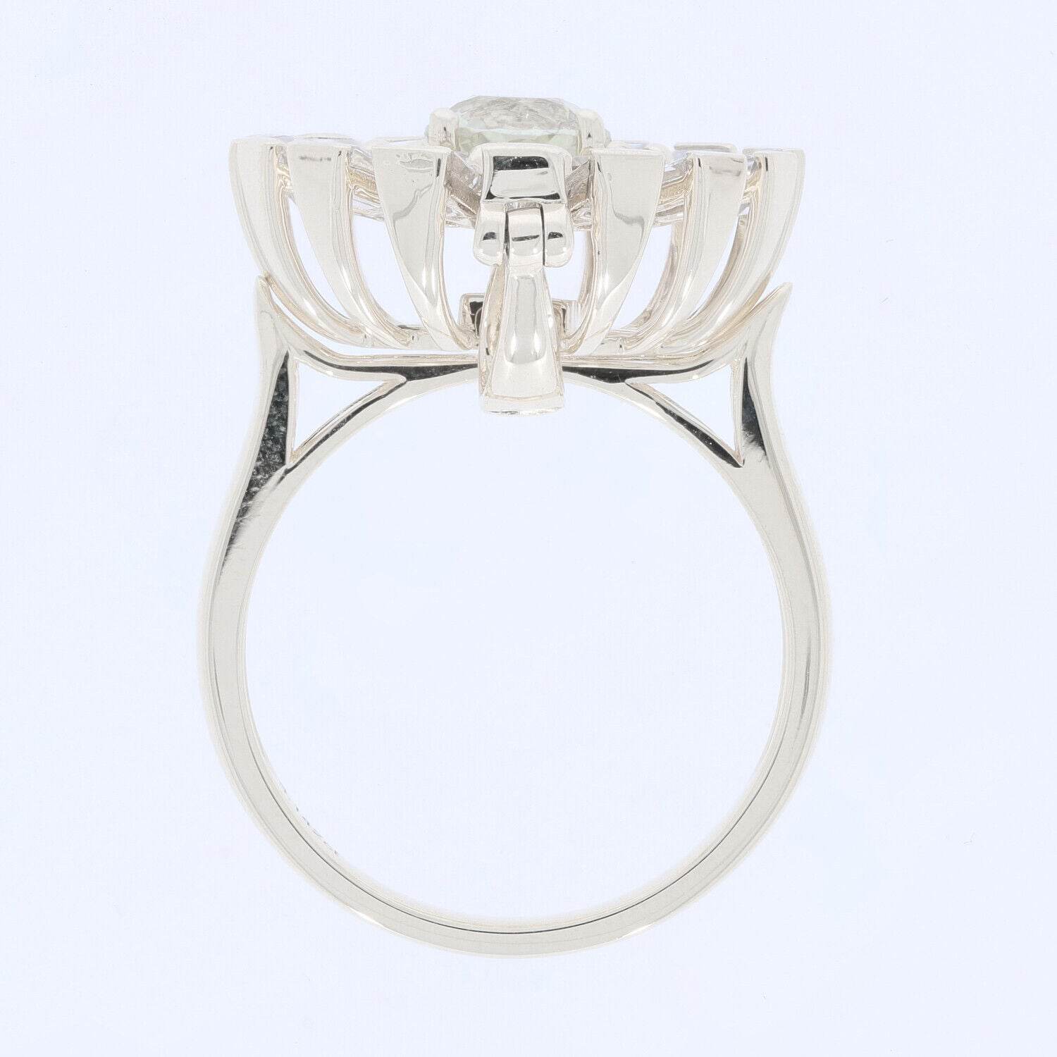 Sterling Silver Semi Mount Ring Setting Round RD 6x6mm Solid R24459 - Syzjewelry