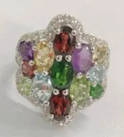 Sterling Silver Semi Mount Ring Setting Oval OV 6X4mm - Syzjewelry