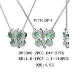 Sterling Silver Semi Mount Pendant Setting Oval OV 8X6mm - Syzjewelry