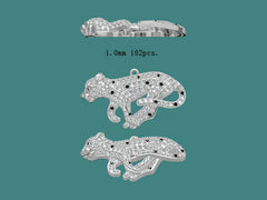 Sterling Silver Semi Mount Pendant Setting Round RD 1.0mm - Syzjewelry