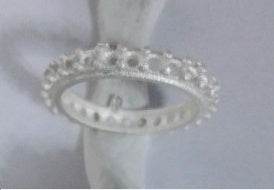 Sterling Silver Semi Mount Ring Setting Round RD 2.5x2.5mm Band Ring - Syzjewelry