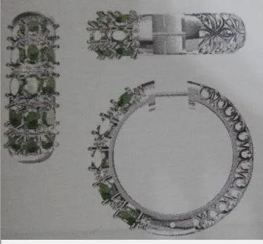 Sterling Silver Semi Mount Earrings Setting Oval OV 5X3mm - Syzjewelry