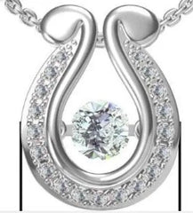 Sterling Silver Semi Mount Pendant Setting Round RD 5x5mm - Syzjewelry