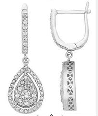 Sterling Silver Semi Mount Earrings Setting Round RD 1.4mm - Syzjewelry