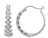 Sterling Silver Semi Mount Earrings Setting Round RD 1.4mm - Syzjewelry