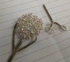 Sterling Silver Semi Mount Pendant Setting Pear PE 7X5mm - Syzjewelry