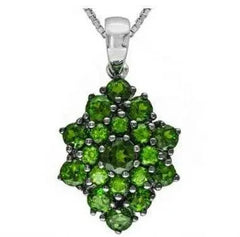 Sterling Silver Semi Mount Pendant Setting Round RD 4.5mm - Syzjewelry