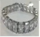 Sterling Silver Semi Mount Bracelet Setting Cushion CU 8X8mm - Syzjewelry