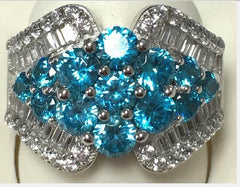 Sterling Silver Semi Mount Ring Setting Round RD 4x4mm - Syzjewelry